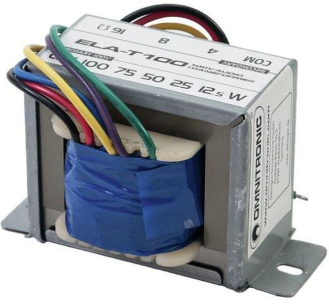 OMNITRONIC ELA-T100 Transformator 100 W