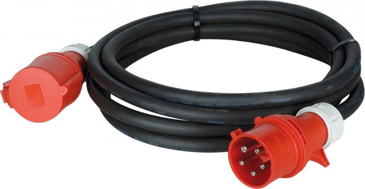 Showtec Extension Cable, 32A 415V, 5 x 6,0 mm2  5 m