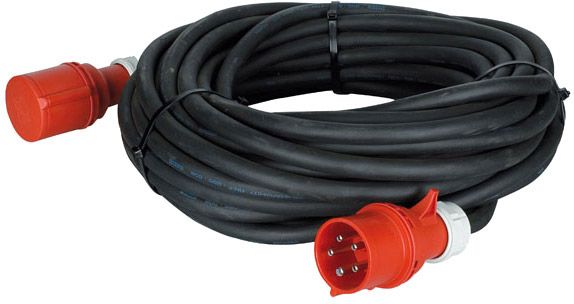 Showtec Extension Cable, 32A 415V, 5 x 6,0 mm2  25 m