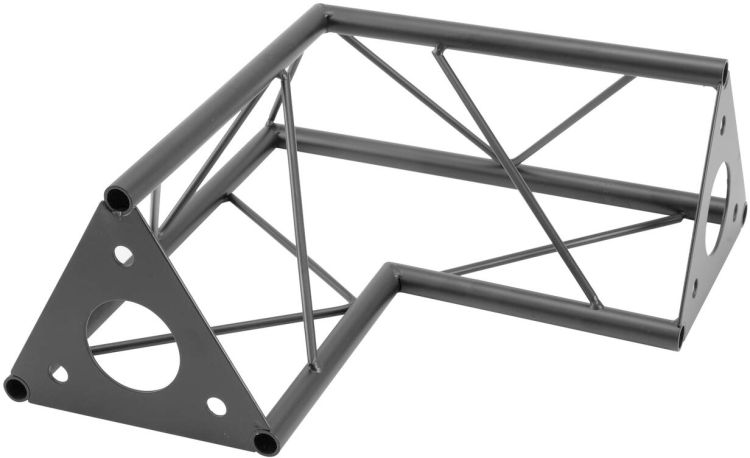DECOTRUSS SAC-21 Ecke 2-Wege, 90°, schwarz