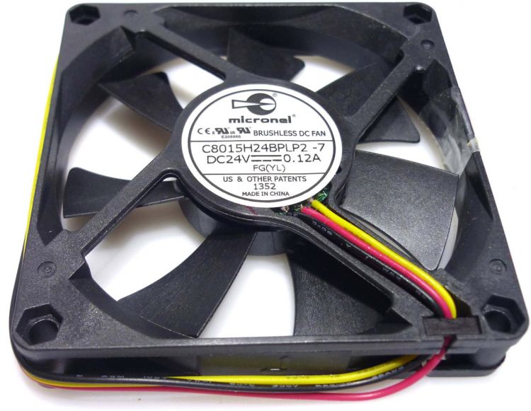 Lüfter 24V/0,12A 80x80x15mm (C8015H24BPLP2)