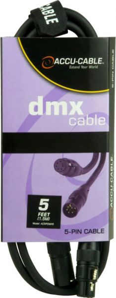 American DJ DMX Kabel XLR/XLR 5-Pin 5m