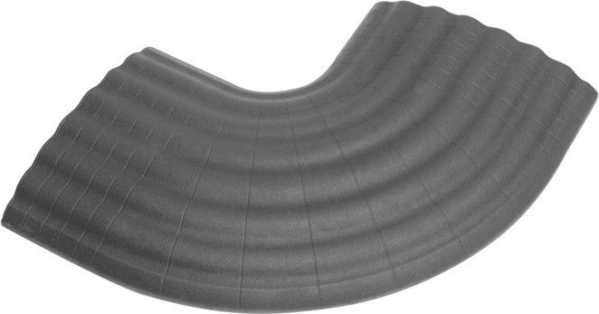 Defender Office C GREY 90° Biegung grau für 85160 Kabelkanal 4 Kanäle