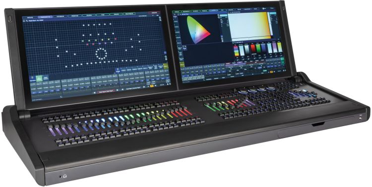 INFINITY CHIMP G3 Ultra Extended DMX-Lichtsteuerpult mit zwei Touchscreens