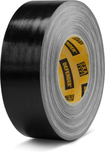 Defender T EXA B 50 BULK - EXA-TAPE® Schwarz Glänzend 50 mm Bulk