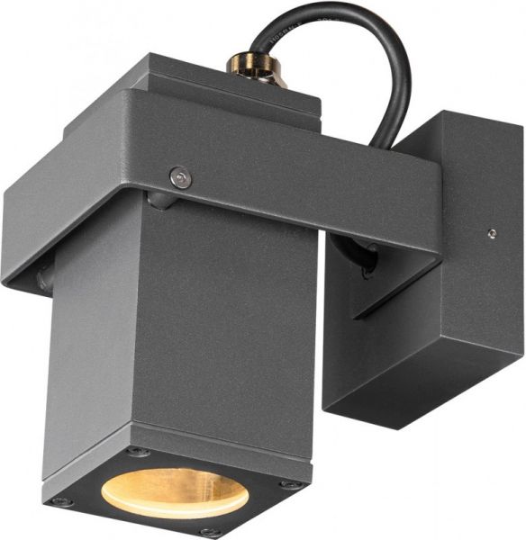 SLV THEO BRACKET CW, outdoor wall and ceiling-mounted light QPAR51 anthracite