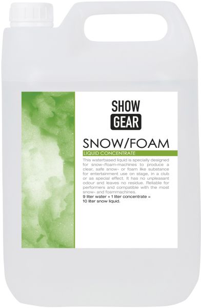 Showtec Schnee/Schaum Liquid