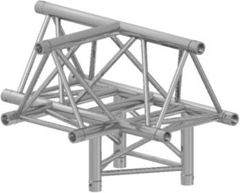 Prolyte H40D-C019 3-Punkt 4-Weg T-Stück Spitze oben