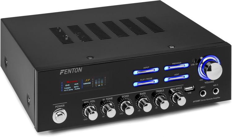 Fenton AV120BT Stereo-HiFi-Verstärker