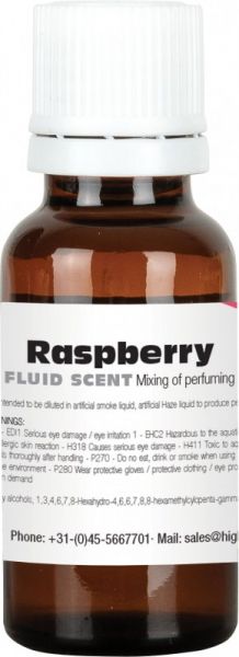 Showgear Fog Fluid Scent Raspberry, 20 ml