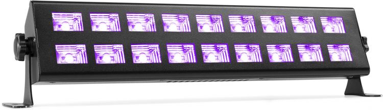 beamZ BUV293 UV-Balken 2x 9 LEDs