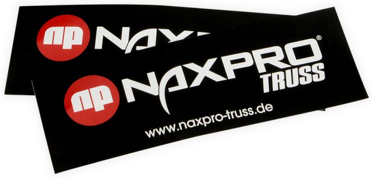 Naxpro Truss Aufkleber schwarz