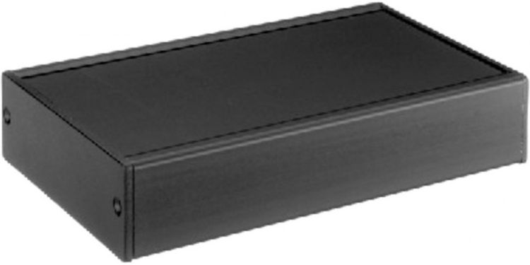 MONACOR AH-102/SW Alu-Gehaeuse/Schwarz