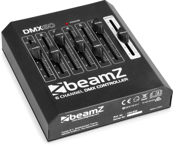 beamZ DMX60 Controller 6-Kanal
