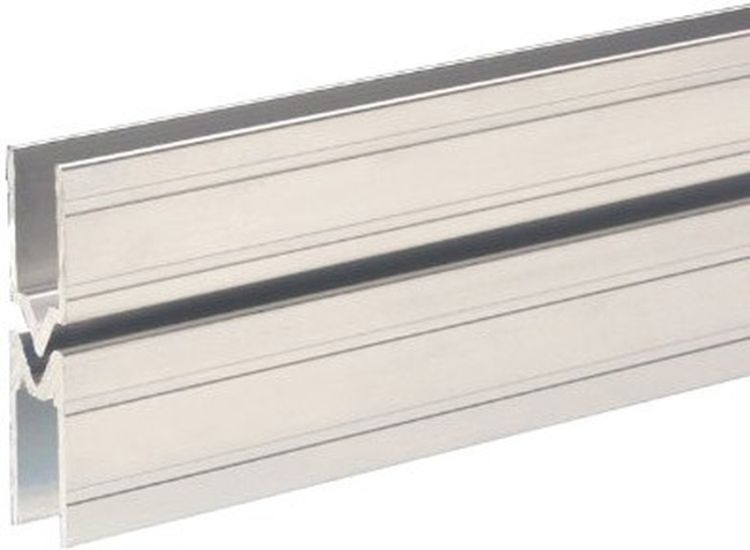 Adam Hall Hardware 6144 M Aluminium-Schließprofil male für 9,6 mm Material