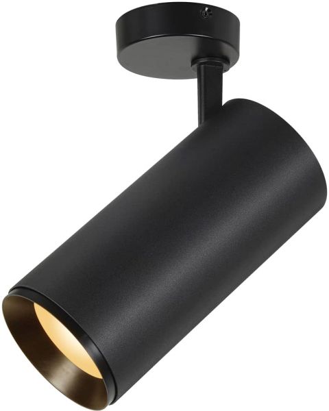 SLV NUMINOS® SPOT DALI XL, Deckenaufbauleuchte schwarz 36W 2700K 36°