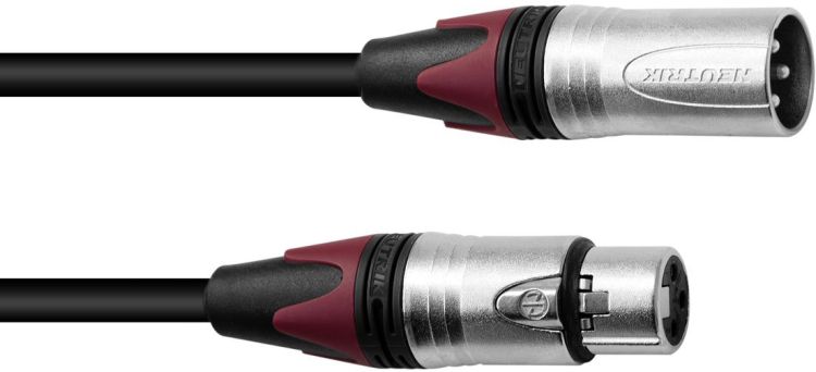 PSSO XLR Kabel COL 3pol 10m sw Neutrik