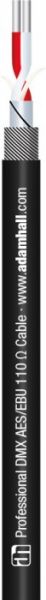 Adam Hall Cables K3 DMXAES AES/EBU und DMX Kabel 110 Ohm Digital schwarz