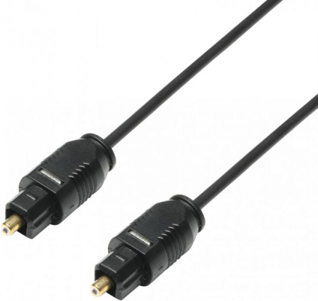 Adam Hall Cables K3 DTOS 2M 0500 Audiokabel Toslink auf Toslink 2,2 mm Ø 5
