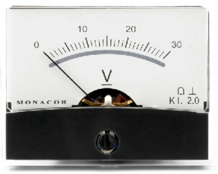 MONACOR PM-2/30V Einbaumessinstrument