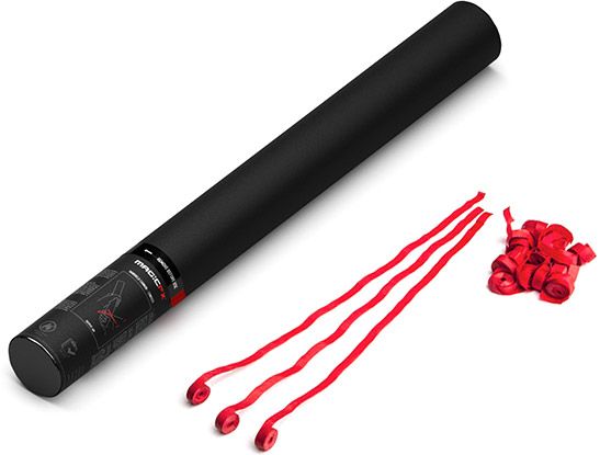 Magic FX Handbetriebene Streamerkanone 50cm - Rot