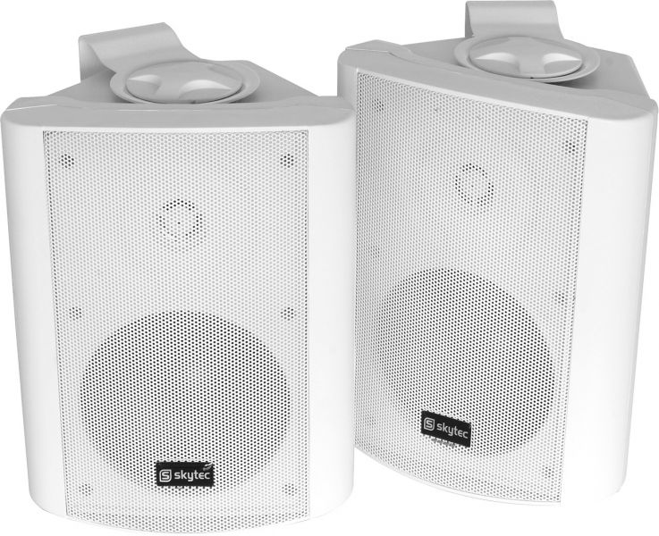 Skytec ODS50W Lautsprecher-Set 2-Wege 5" 100W Weiß