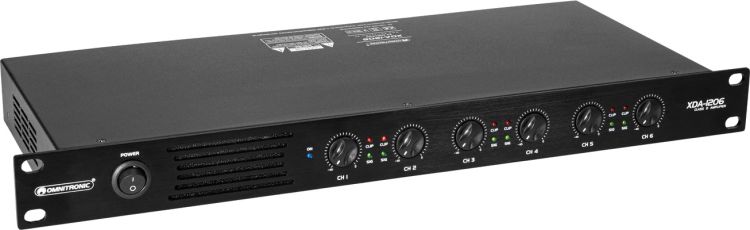 OMNITRONIC XDA-1206 6-Kanal Class-D-Verstärker