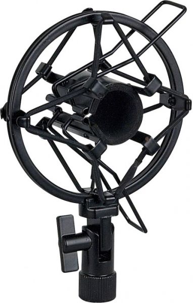 DAP Mikrofon Halterung 22-24 mm Schwarz Schock Resistent