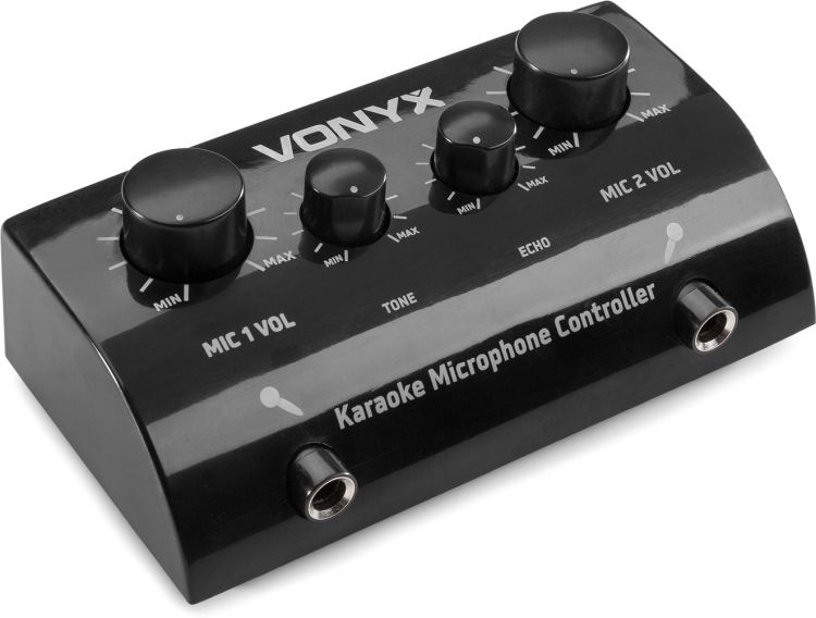Vonyx AV430B Karaoke-Mikrofon-Controller Schwarz