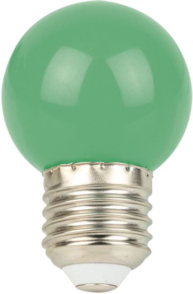 Showgear G45 LED Bulb E27 1 W - grün - nicht dimmbar