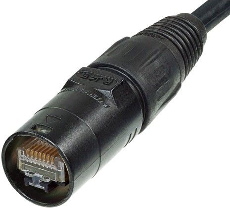Neutrik NE 8 MCB 1 Kabelsteckerschutz schwarz wassergeschützt IP54