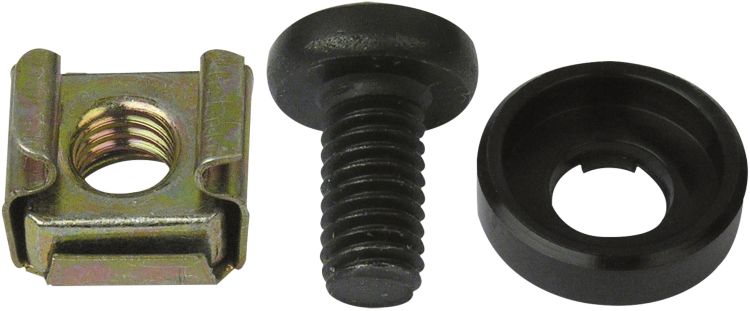 DAP Montageset 10 x Schraube, Käfigmutter und Schutzring