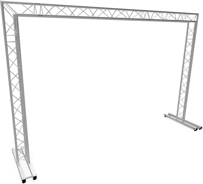Naxpro-Truss FD23 Traversen Torbogen Spitze außen 4,00 x 2,57 m (BxH)