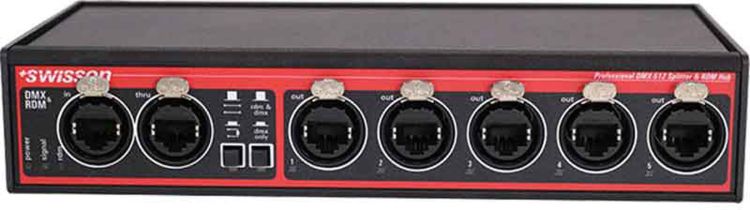 Swisson XSR-8B (Box), RDM-DMX-Splitter