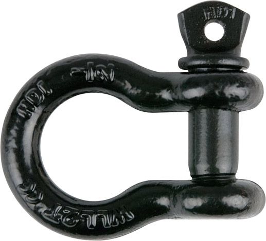 Chain Shackle 2.0T WLL 2.00T shoulderbolt, Black