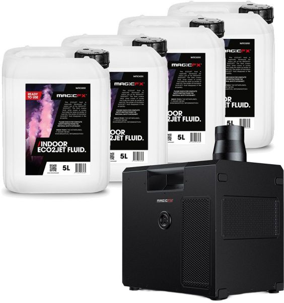 Magic FX ECO2JET inkl. 4x Magic FX ECO2JET Indoor Fluid 5L