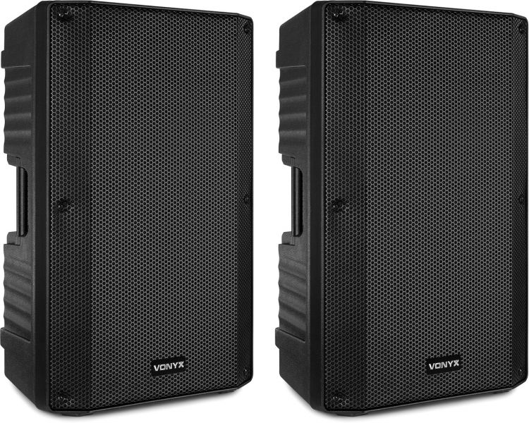 Vonyx VSA150S Aktives Stereo-Lautsprecherset 15"