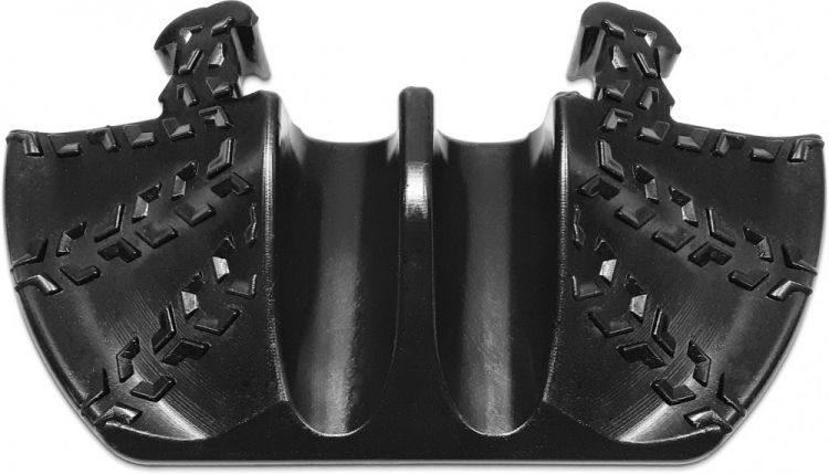 Defender Micro End Ramp male - Pieza final macho para 86100 / 86100BLK Puente para cables 2 canales
