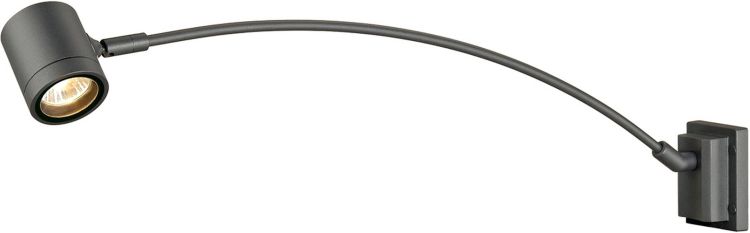 SLV NEW MYRA DISPLAY CURVE, anthrazit, GU10, max. 50W, IP55