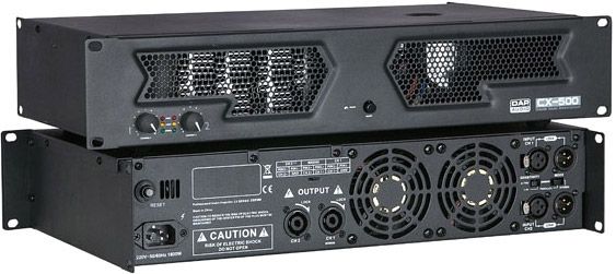 DAP-Audio CX-500 2x 200W Amplifier