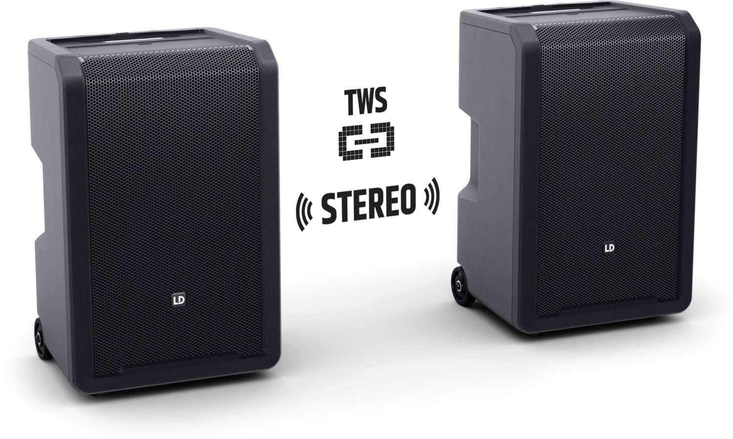 Enceinte Mobile LD Systems ANNY 10 – Bluetooth, Batterie, Table De Mixage 6 Canaux, Micro Inclus, Pour Fêtes Et Extérieur