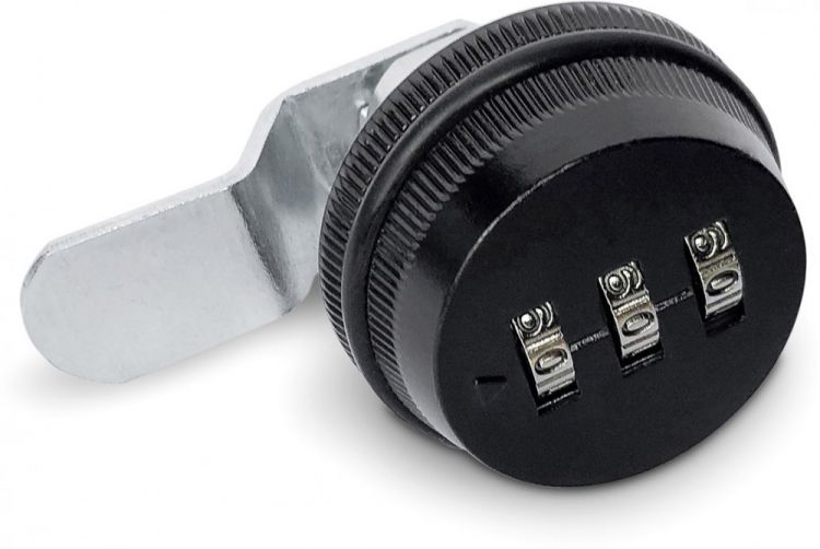 Adam Hall Accessories 1643 - 3-stelliges Zahlenschloss für Rackschubladen