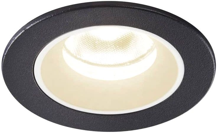SLV NUMINOS® XS, Deckeneinbauleuchte schwarz / weiß 4000K 20°
