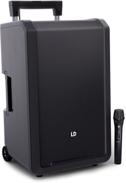 LD Systems ANNY® 12 HHD B5 - 12" Mobiler Bluetooth® PA-Lautsprecher mit Akkus, Mixer