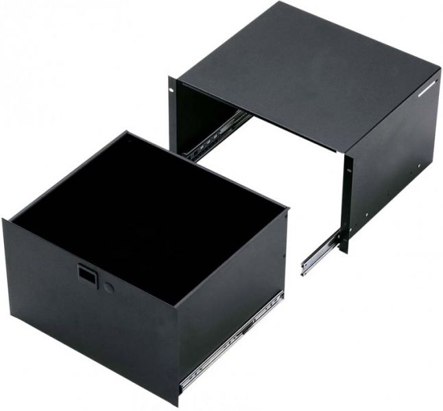 Adam Hall 19" Parts 87406 Rackschublade 6 HE