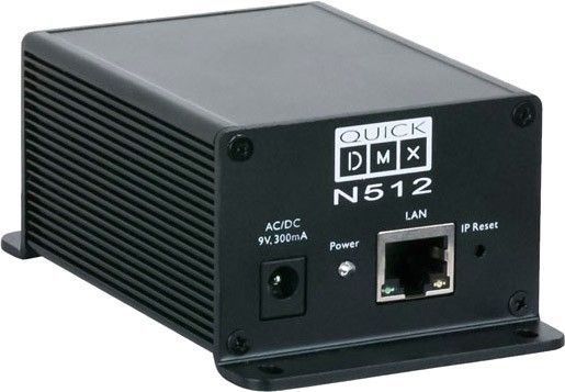Showtec Quick DMX N512 - Netzwerk-Dongle, 512 Kanäle