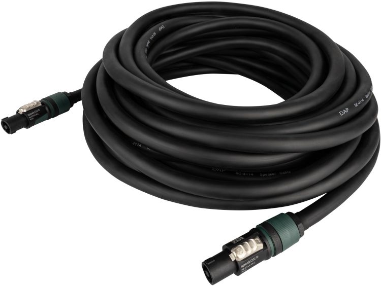 DAP-Audio FSN15 – speakON NL4 auf speakON NL4 – 4 × 4 mm² – Neutrik 20 m 20 m