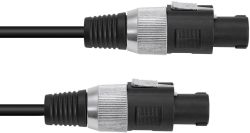 OMNITRONIC Lautsprecherkabel Speaker 2x1,5 5m sw