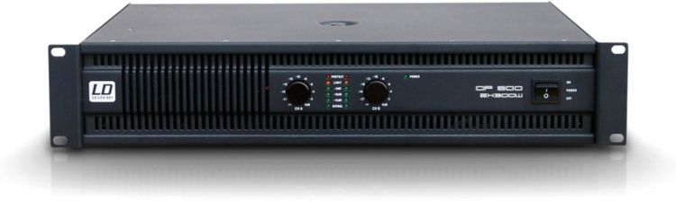 LD Systems DEEP2 600 PA Endstufe 2 x 300 W 2 Ohm