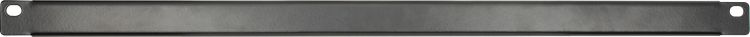 Showgear 19 Inch Blind Panel Black 2 mm starke Metallplatte - schwarz